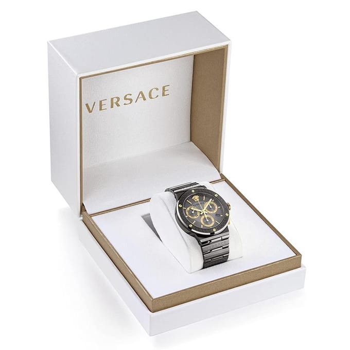 Montres Versace VEZ900521 Greca Logo pour hommes black