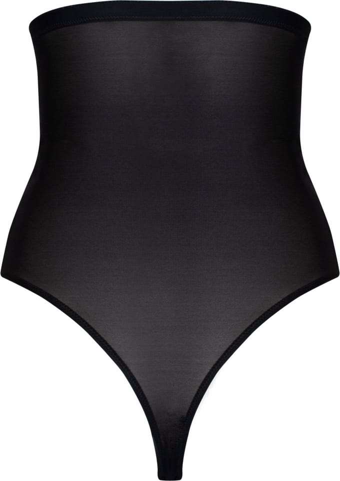 MAGIC - Maat M - Bodyfashion Ultra Thin Power Thong - Zwart - Dames