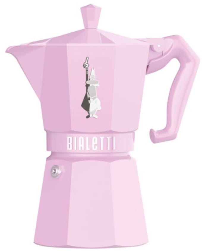 Moka Exclusive Koffiemaker Roze 6t