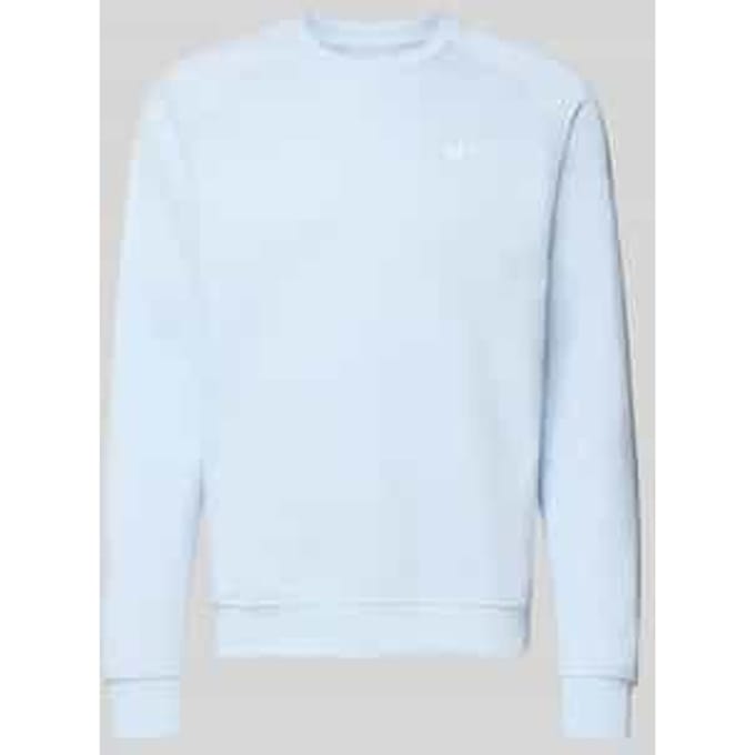 Sweatshirt met labelstitching