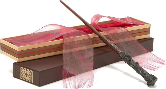 Harry Potter Toverstok van Harry Potter in Ollivanders doos Unisex Decoratieve Artikelen - bruin - Standard