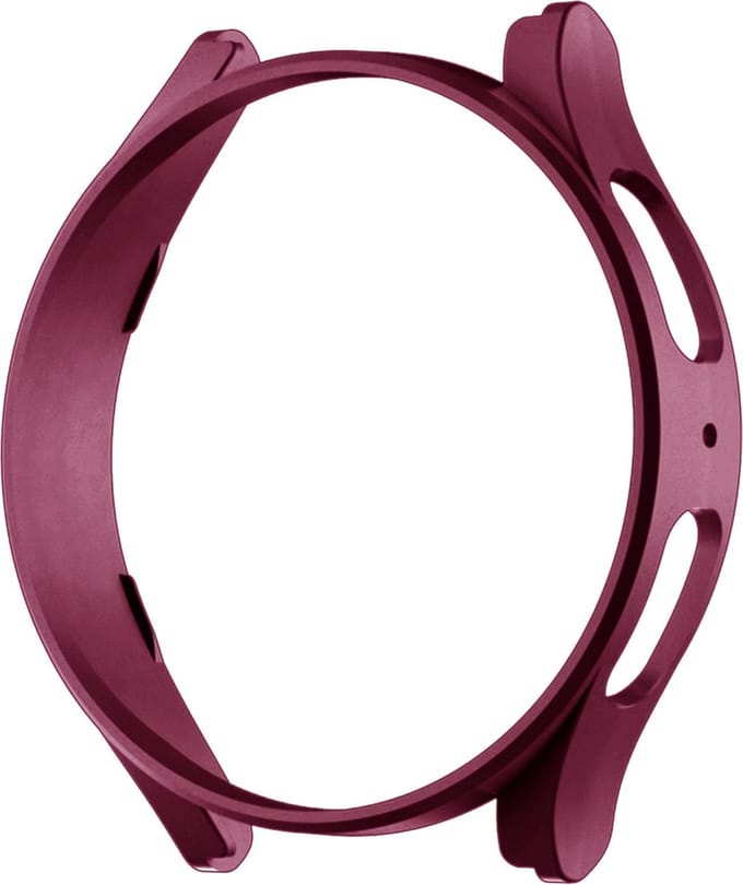 Strap-it PC Hard Case – Geschikt voor Samsung Galaxy Watch 5 40mm – Full Protect – Bordeaux