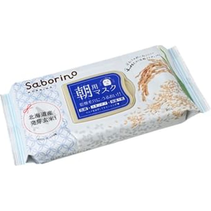 BCL - Saborino Morning Mask Brown Rice 28 pcs