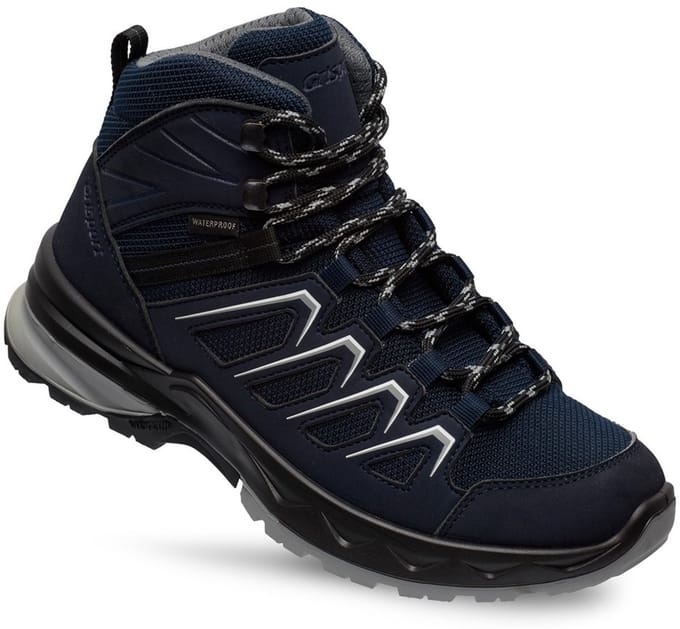 Grisport Wega Mid blauw wandelschoenen uni (14917-06)