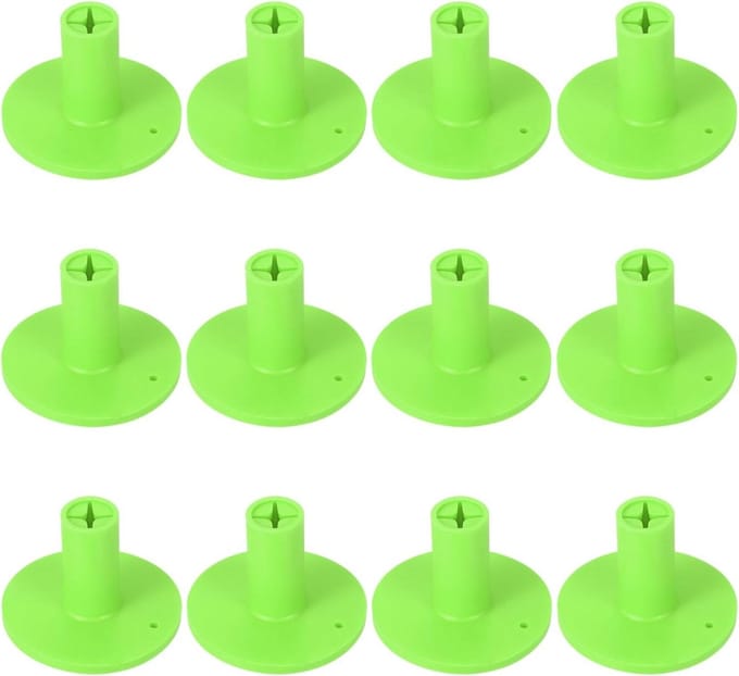 Golf Tees - Golfbal Houder - Golf Oefenen - Flexibel Rubber Materiaal - 55mm Breedte - Groen