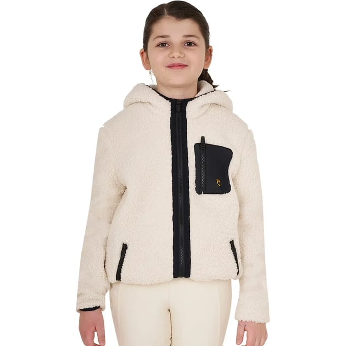 Zipped hoodie meisje Equestro