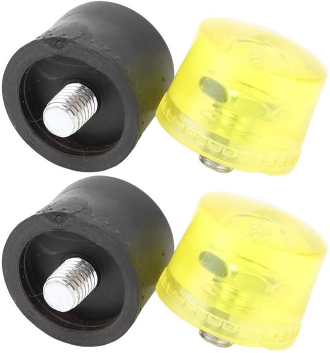 Dailygoody - Hamer Rubber Slagkop - Rubberen Vervangende Tips Set