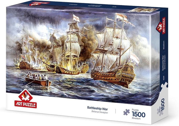 Puzzel Stukken Zeeoorlog Thema 1500 Delen
