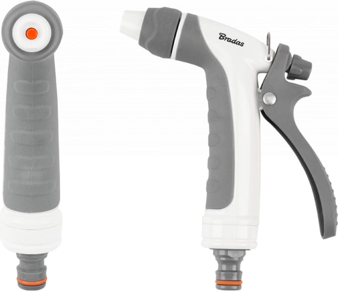 Bradas WHITE LINE Verstelbaar Spuitpistool – 3-in-1 – Zacht Handvat