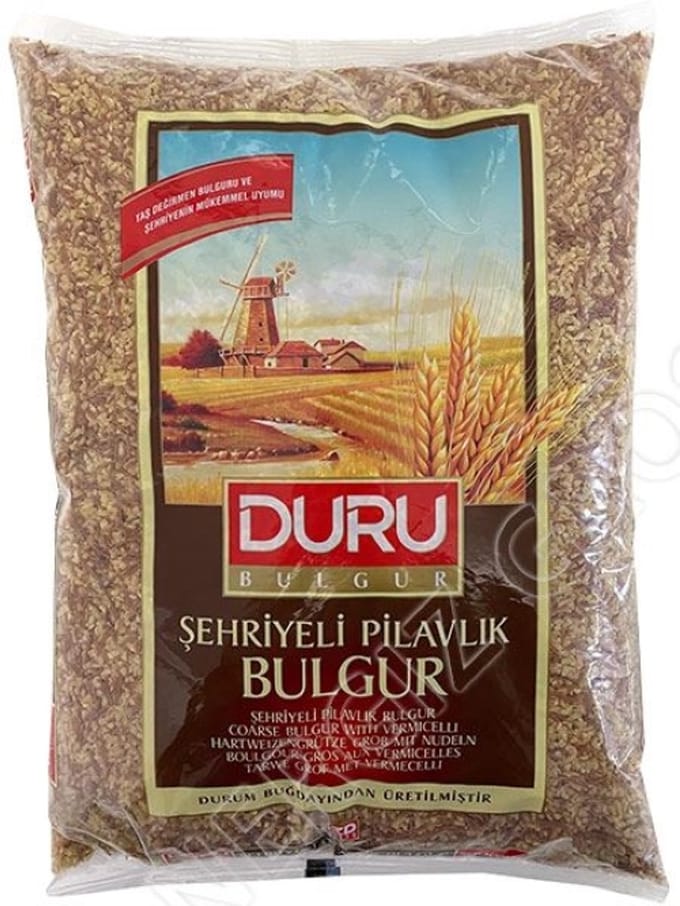 Duru Sehriyeli Pilavlik Bulgur 5kg | Bulgur met Vermicelli Voordeelpak
