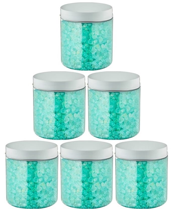 Claudius Badzout Hamam - 300 gram - Pot met witte deksel - set van 6 stuks