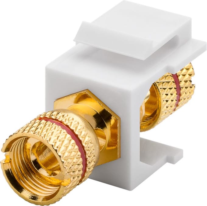 Pro Keystone module Luidspreker - Rood