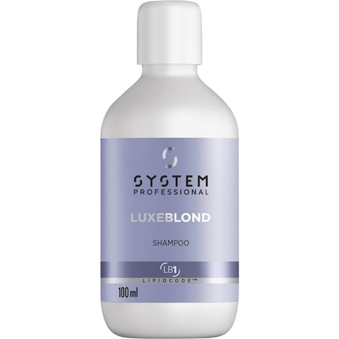 System Professional Lipid Code Luxeblond Shampoo Zilver shampoo Dames 100 ml