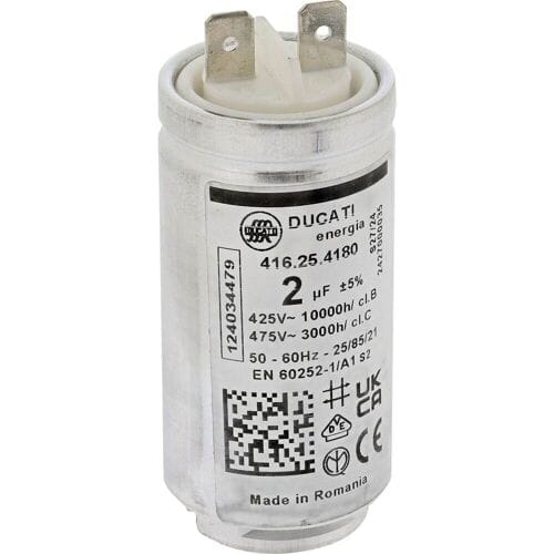 AEG condensator, motor, 2µF 8581240344797