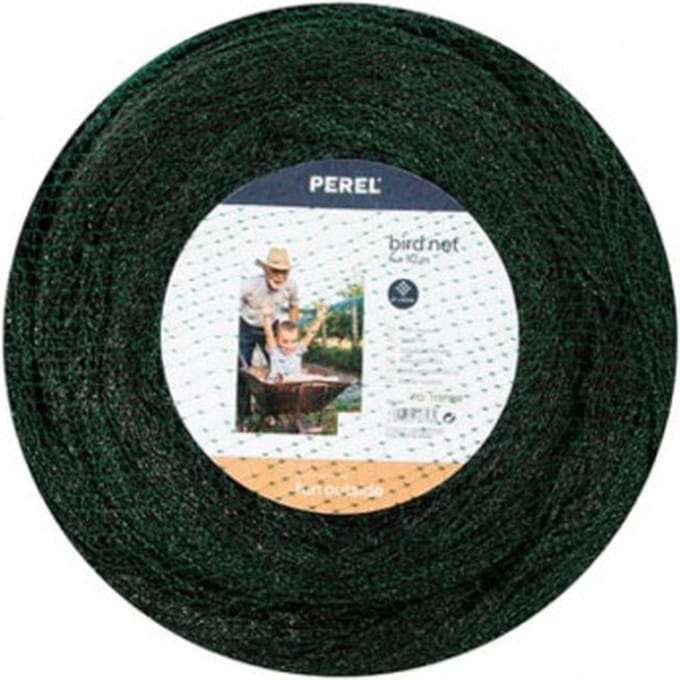 Vogelnet, polyester, maaswijdte 2 cm², 4 x 10 m, groen