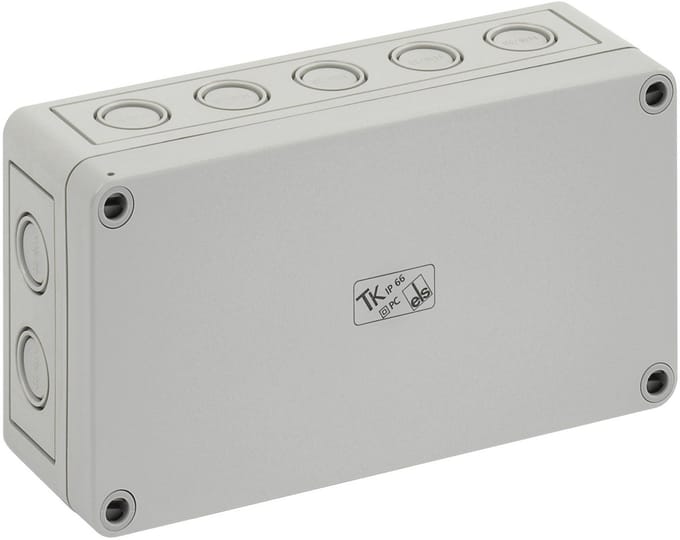 Spelsberg TK PC 1809-6-M Installatiebehuizing 94 x 180 x 57 Polystereen, Polycarbonaat, Polyurethaan, Polyamide Lichtgrijs 1 stuk(s)