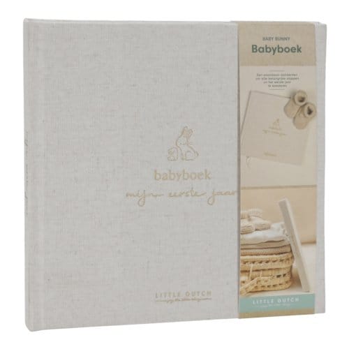 Little Dutch Invulboek Eerste jaar Beigebrown unisex