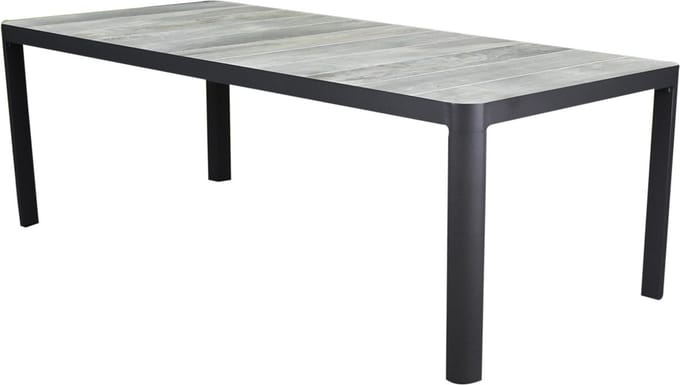 New Delhi dining tuintafel 220x100xH74 cm antraciet