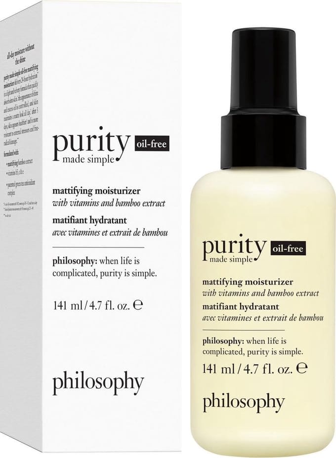 Philosophy - Purity Made Simple Oil Free Mattifying Moisturizer - 141 ML
