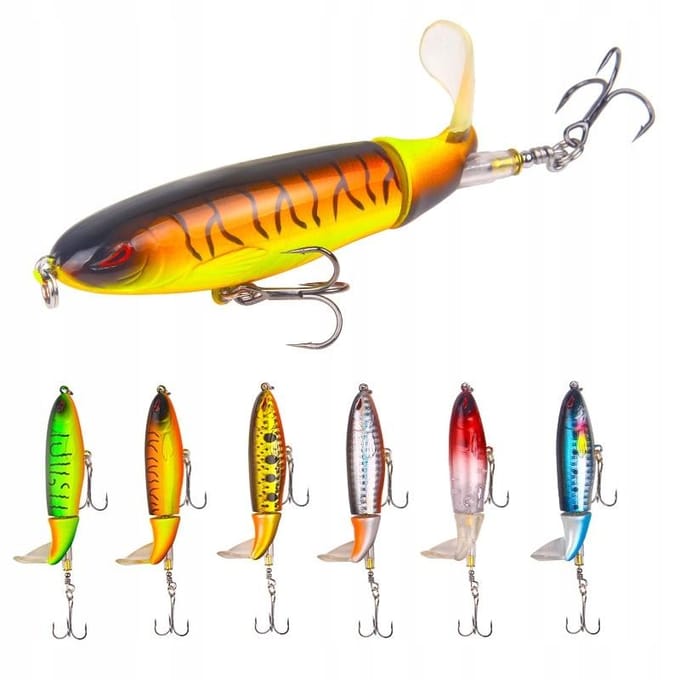 Popper Flopper Wobbler - Ideale Kunstaas voor Snoek, Baars en Meerval