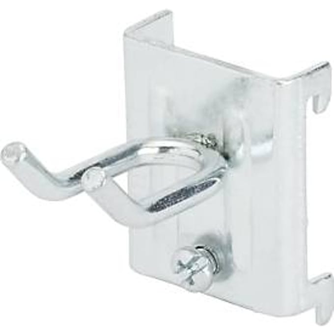Dubbele haak, breed, L 150 x Ø 5 mm