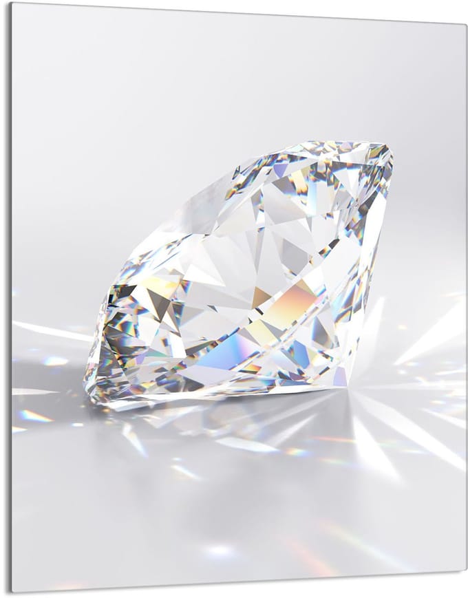 TMK ArtDeko - Glassnijdplank - 40x52 cm - Diament