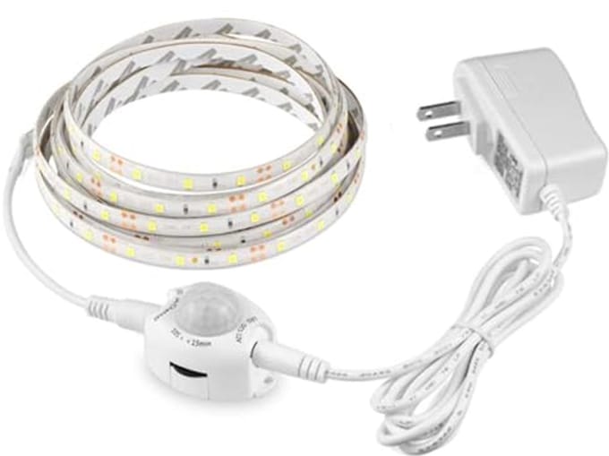 Draadloze Bewegingssensor LED Strip Licht voor Kast, Keuken en Planken - Warm Wit 1M