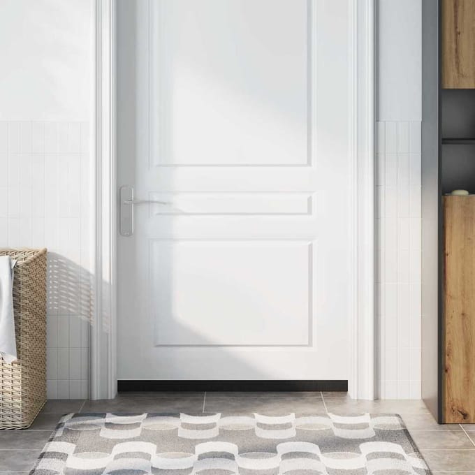 vidaXL - Schroefbare - Deurborstelafdichtingen - 6 - st - Wit - 100 - cm