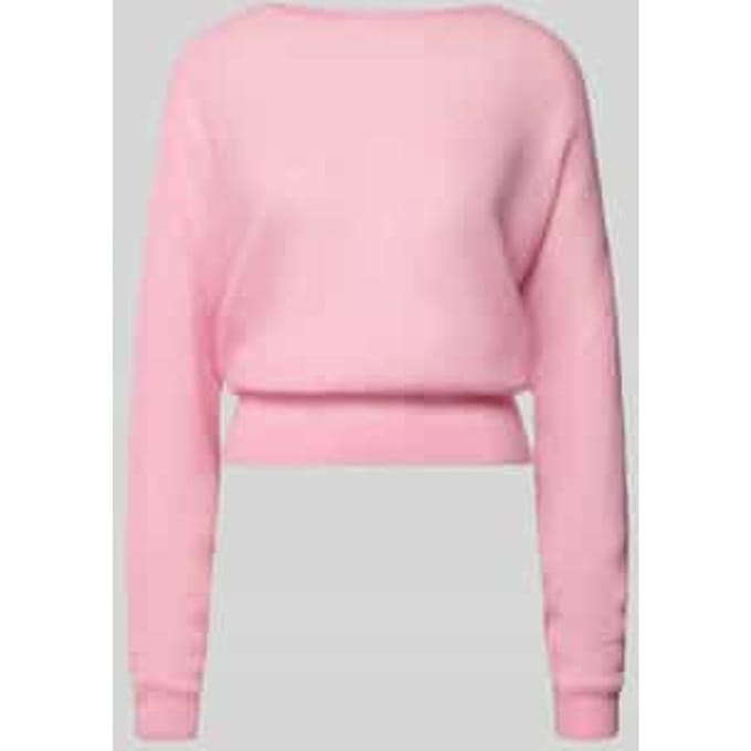 Gebreide pullover van alpacamix model 'SOFT ORCHID'