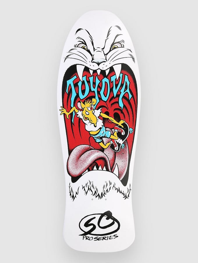 Santa Cruz Toyoda Reissue 10.4" Skateboard Deck wit