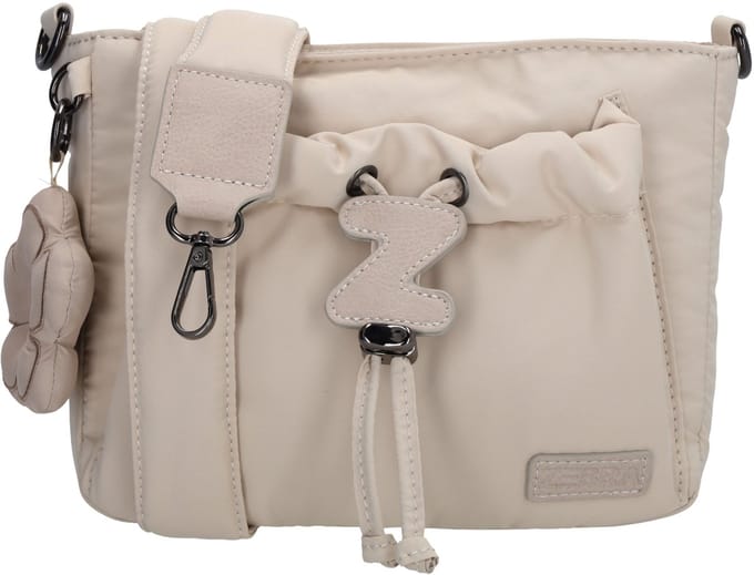 Zebra Trends Juna Crossbodytas - Schoudertasje - Crossbody - Puffy - Dames - Crème