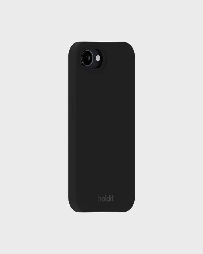 Phone Case Silicone Black iPhone 16e