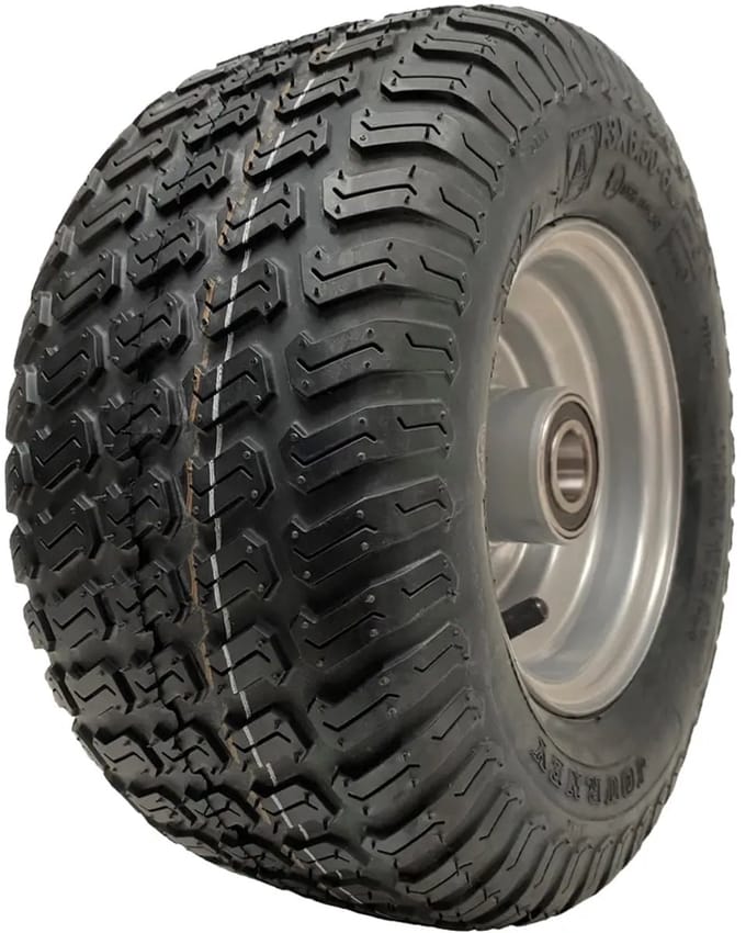 13x6,50-6 grasmaaierband & stalen velg Journey P332 25 mm 6205 lagers