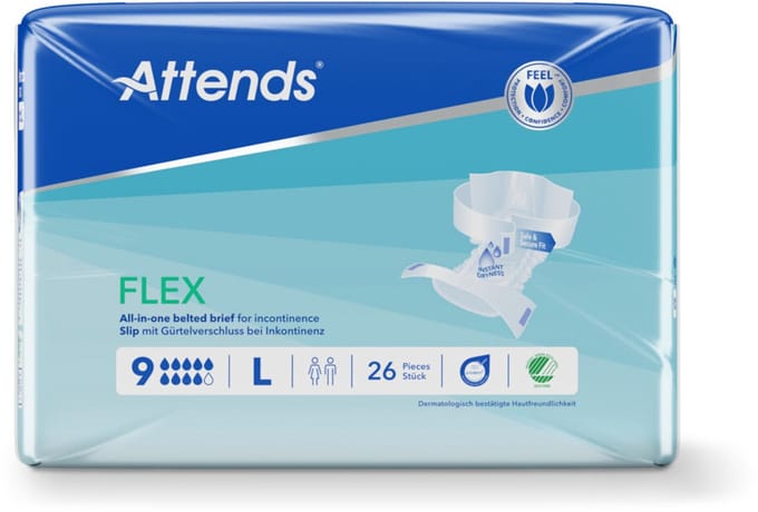 Attends Flex 9 maat L 85-125cm 26 Stuks