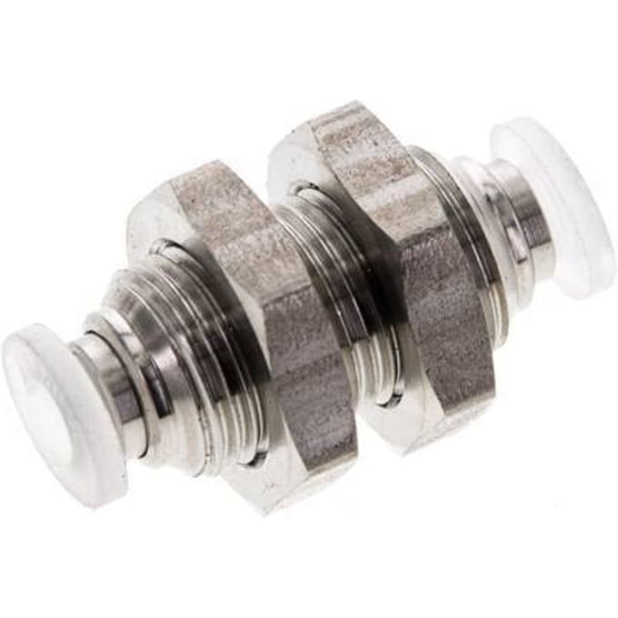 4mm RVS/PA Insteekfitting Schotdoorvoer EPDM/PTFE