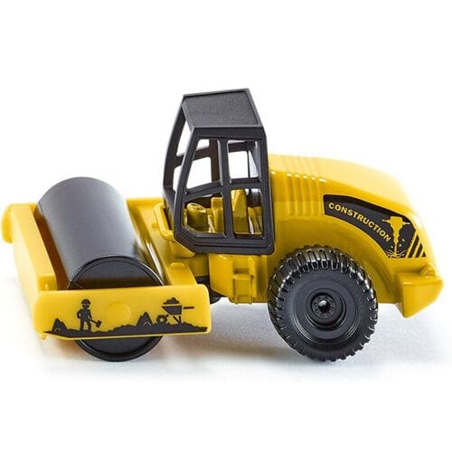 Siku compactor speelvoertuig - 1:50 schaal, geel en zwart