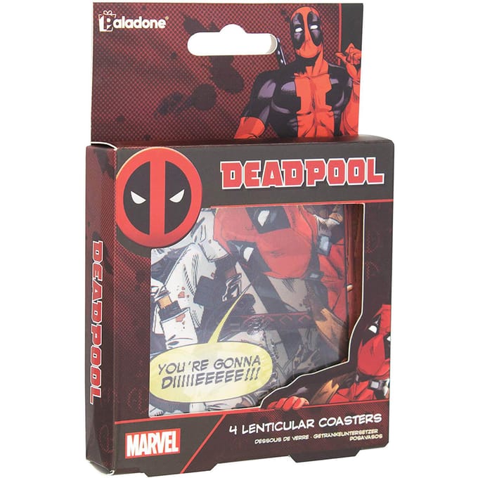 Deadpool Lenticular Coasters