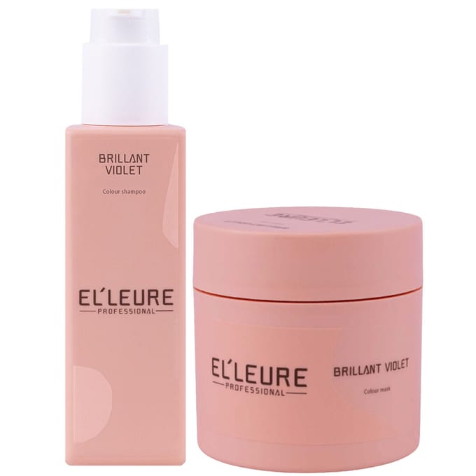 Elleure Brillant Violet Kleur Shampoo + Masker 250ml