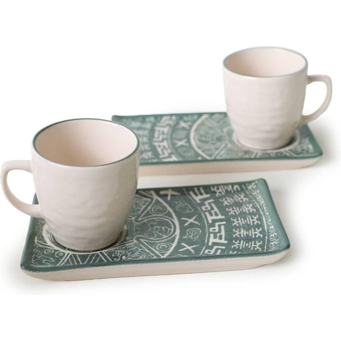 4-delige koffieset Julot keramiek | Hermia