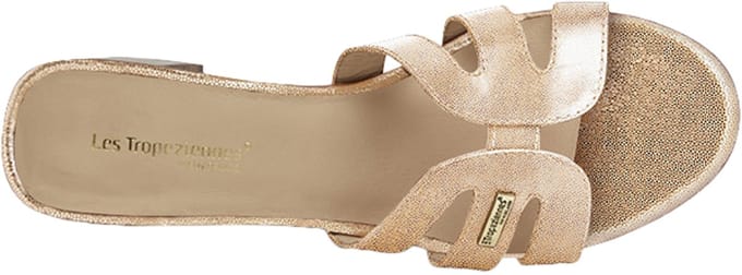 Leren sandalen met hak van M.belarbi Livia