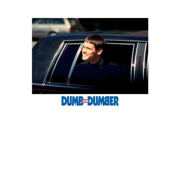 Dumb and Dumber Lloyd Christmas Hoodie - White - S