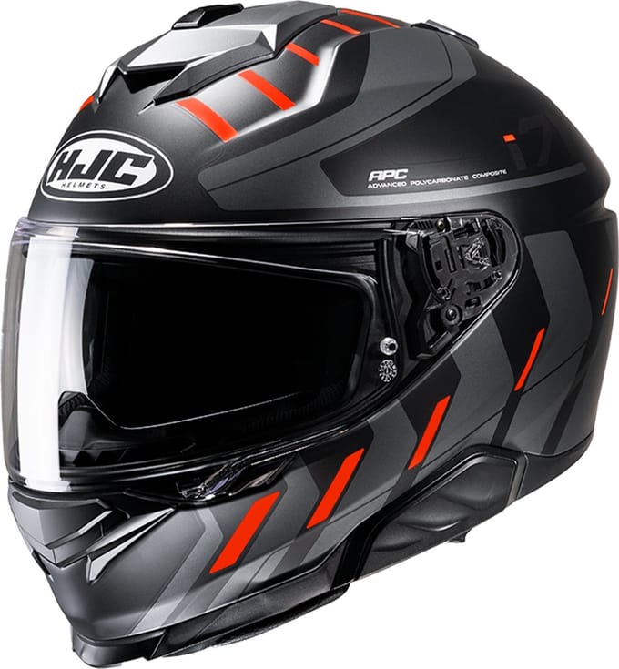 Hjc I71 Simo Zwart Oranje Mc6Hsf Integraalhelm - Helm
