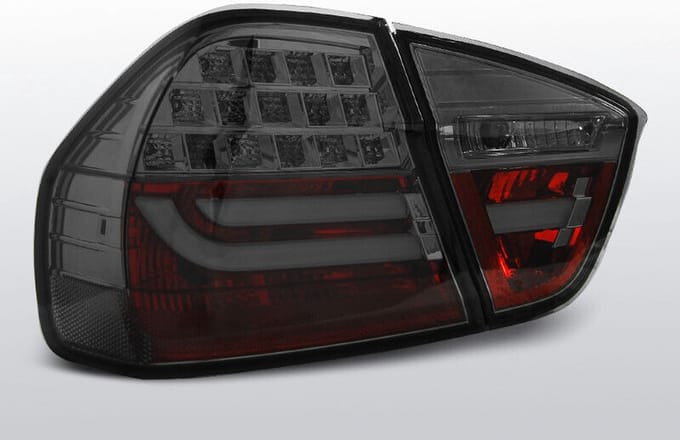 Achterlichten BMW E90 03 05-08 08 SMOKE LED STRIP