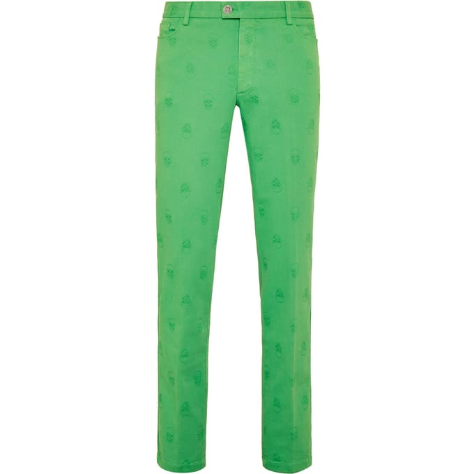 Broek Pasvorm Chinos Skull