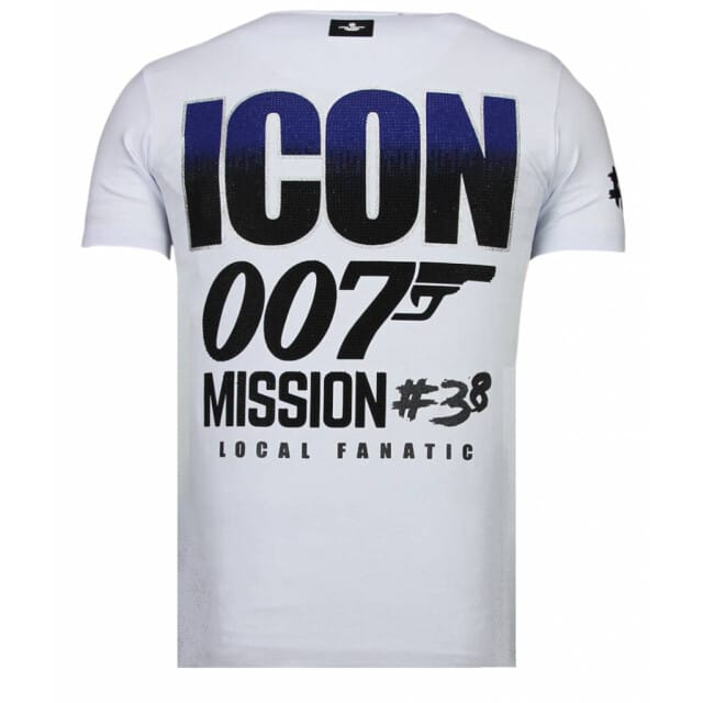 Local Fanatic Like a boss rhinestone t-shirt