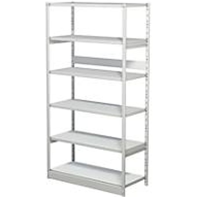 Complete stelling PROGRESS 500 T, basissectie, zonder achterwand, H 1900 x B 950 x D 440 mm