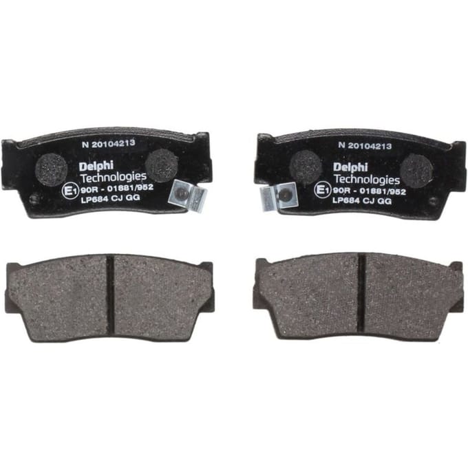 Remblokset DELPHI LP684, voor