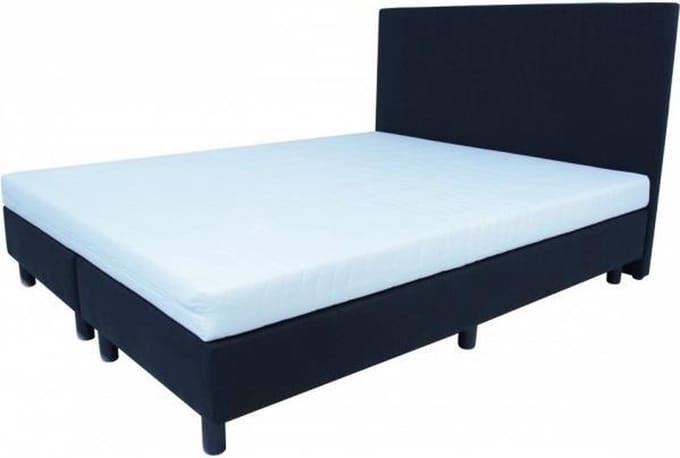 Goedkoop 2persoons Boxspring – Goedkoop Boxspring inclusief matras grijs 140x200