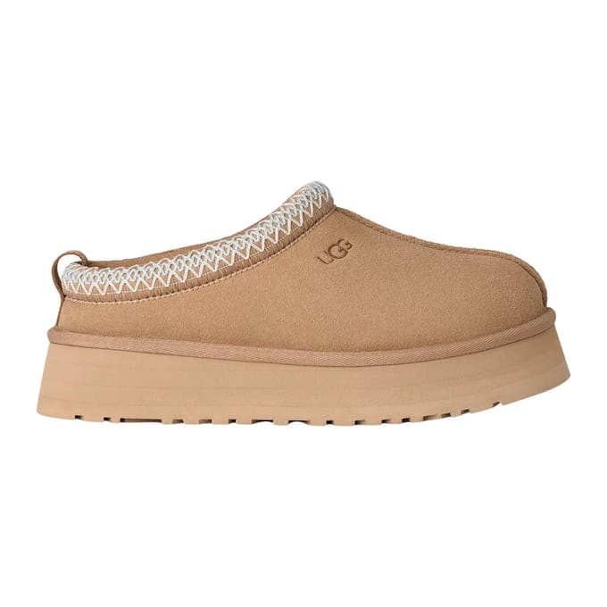 UGG Tazz Slippers en Sandalen Dames - Beige - Maat 41 - Leer