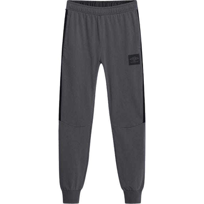 Umbro Heren Terras Joggingbroek (Kasteelrots/Zwart)